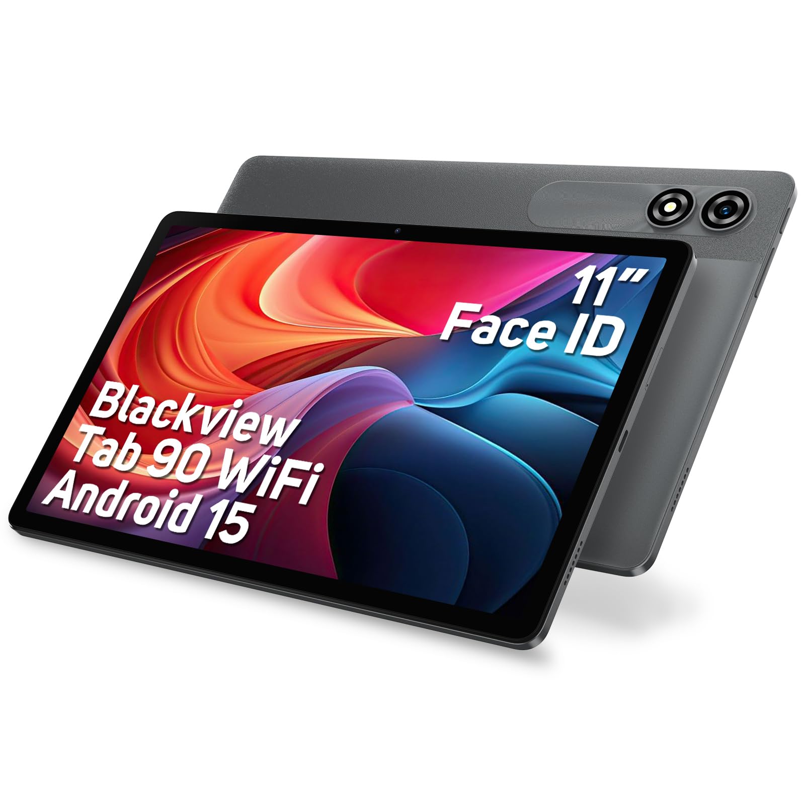Blackview 11 inch Android 15 Tablet - 12GB RAM 128GB ROM (Expandable to 1TB), 8200mAh Battery with 10W Fast Charging | 5G WiFi, 13MP+8MP Dual Camera, Type-C & 3.5mm Jack | Widevine L1, Bluetooth 5.0 | 2-Year Warranty (2025 Model) - Perfect for Work, Study, Streaming & Gaming