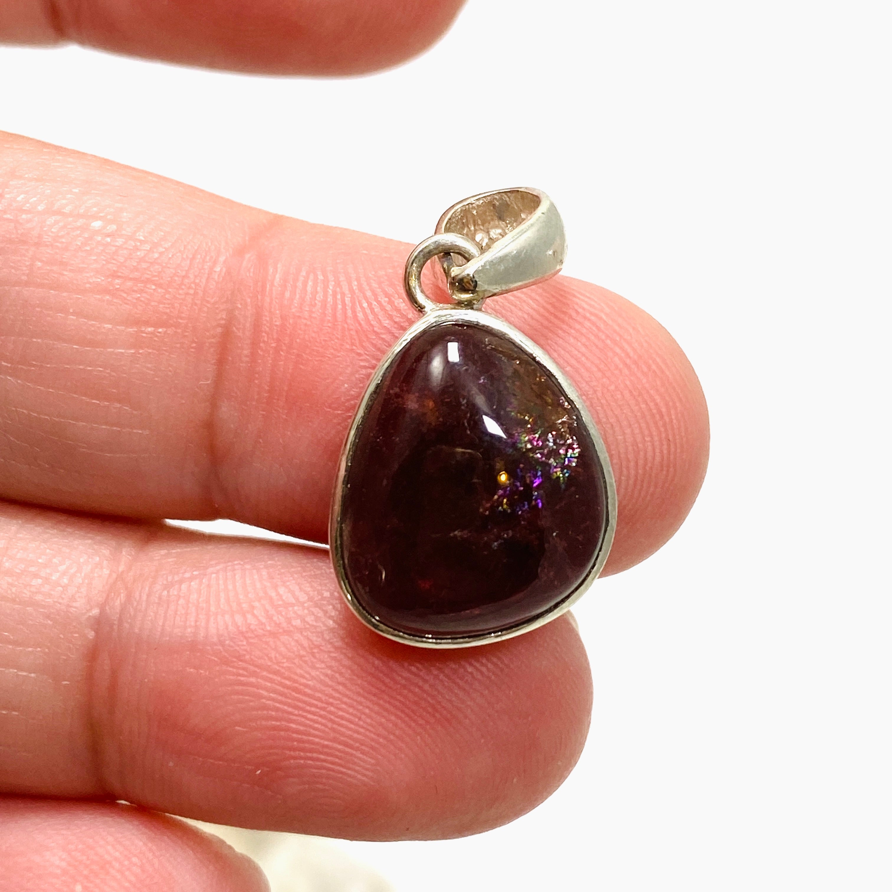 Natural Pink Tourmaline Freeform Cabochon Pendant Necklace - Handmade Gemstone Jewelry for Women - Perfect for Spiritual Healing, Meditation & Energy Balancing