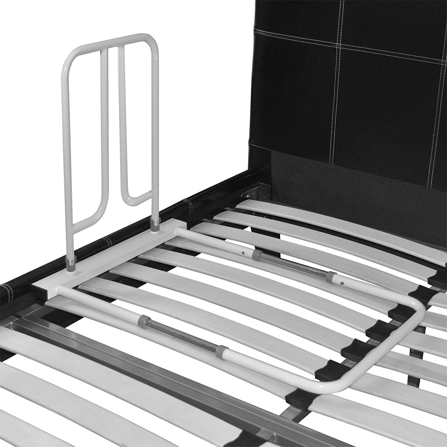 Aidapt Solo Bed Lever for Slatted Beds - Adjustable Bed Rail Assist Handle for Seniors & Disabled - Home Safety Mobility Aid for Easy Sitting & Standing