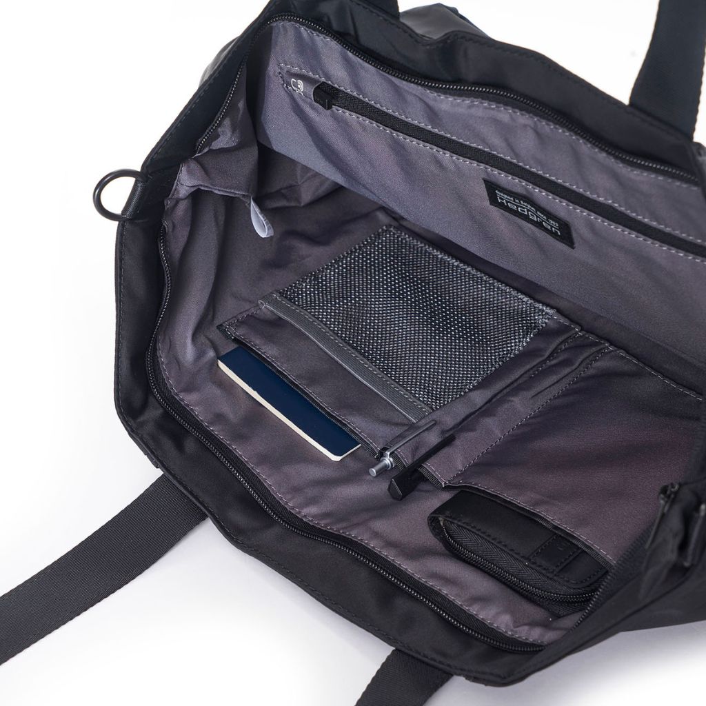 Hedgren Swing Large RFID Blocking Tote Bag for Women - Stylish & Secure Black Handbag for Work, Travel & Everyday Use