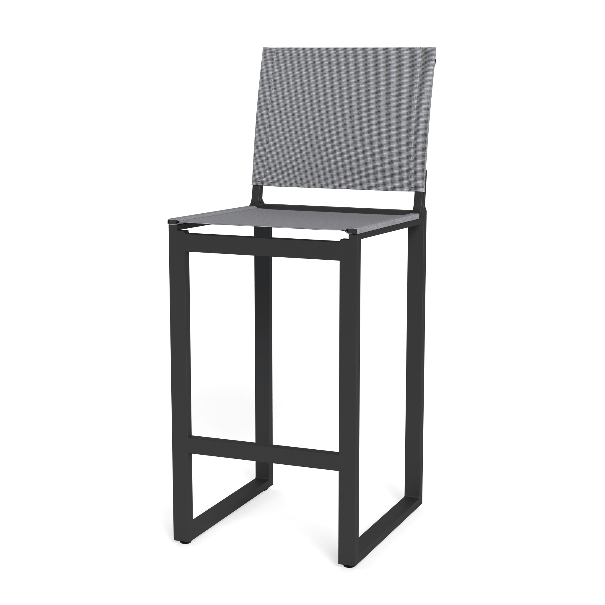 Hayman Aluminum Armless Bar Stool - Adjustable Height Modern Kitchen Counter Stool for Home, Bar, Restaurant & Office Use