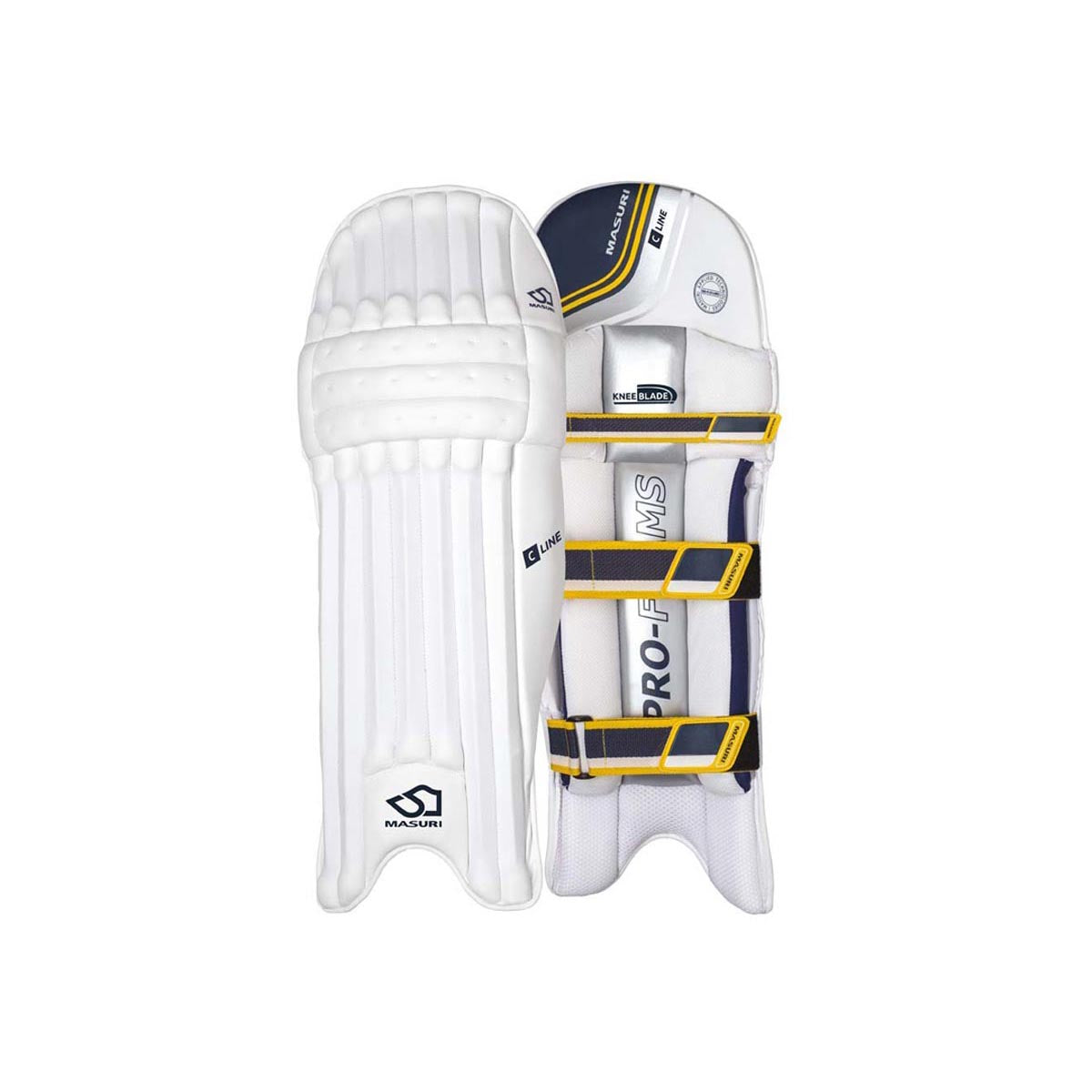 Masuri C Line Cricket Batting Pads - Premium Leg Protection for Cricket Players - Perfect for Practice & Match Play