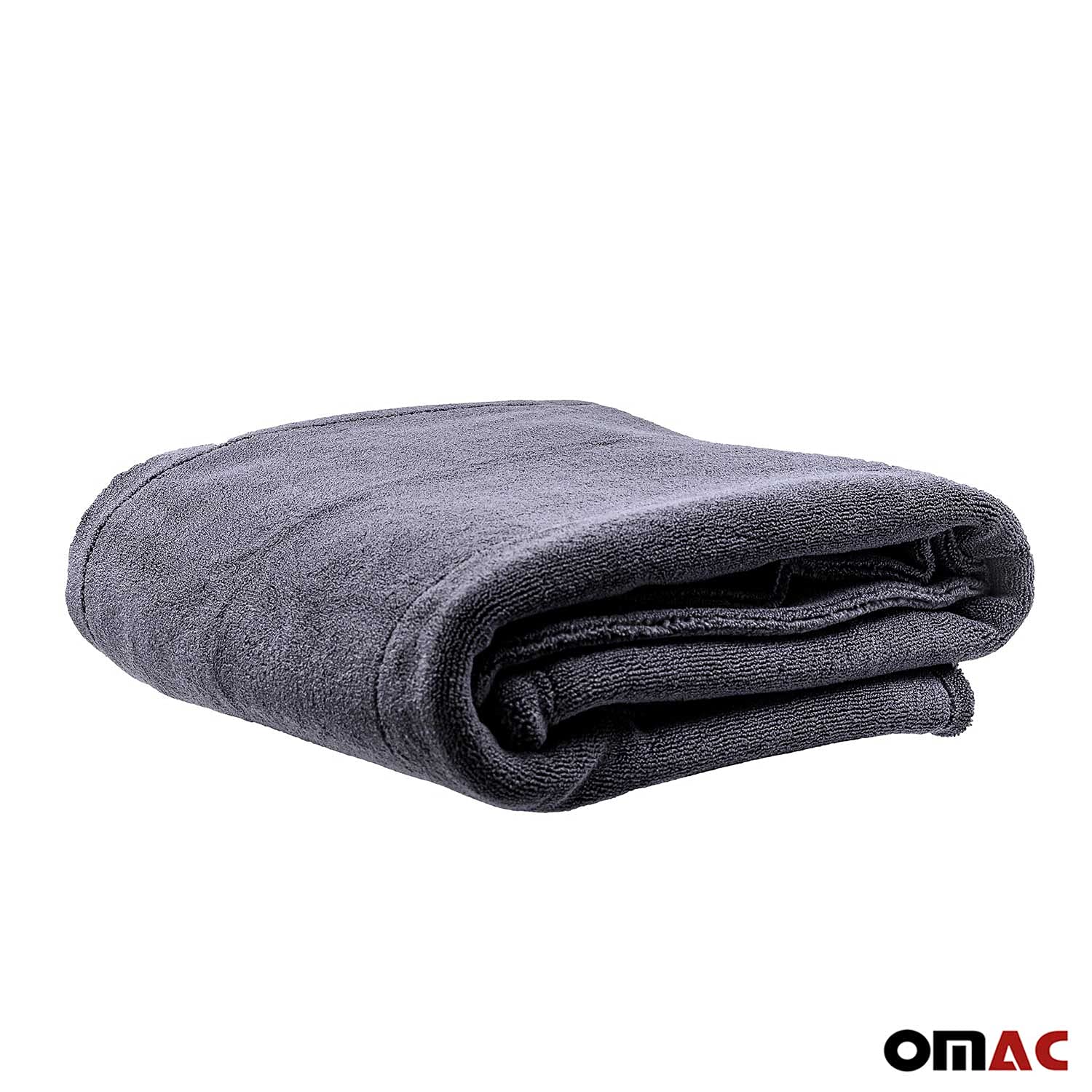 OMAC Premium Microfiber Plush Towel - Ultra Soft No-Scratch Cleaning Cloth for Car Detailing, Polishing & Household Use (12