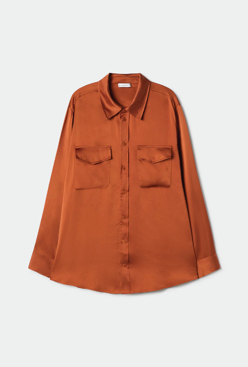 Stylish Boyfriend Shirt in Umber - Comfortable Oversized Casual Blouse for Women | Perfect for Everyday Wear, Date Nights & Layering