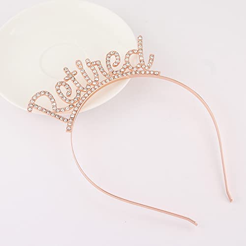 Sparkling Rhinestone Tiara Headband for Women & Girls - Elegant Princess Crown Hair Accessory for Weddings, Parties & Special Occasions