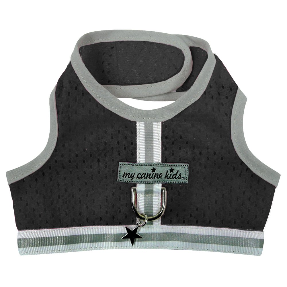 **Reflective Mesh Dog Harness for Small Dogs & Puppies - Comfortable Velcro Closure, Breathable & Lightweight - Perfect for Teacup Breeds, Walking, Running & Outdoor Adventures**