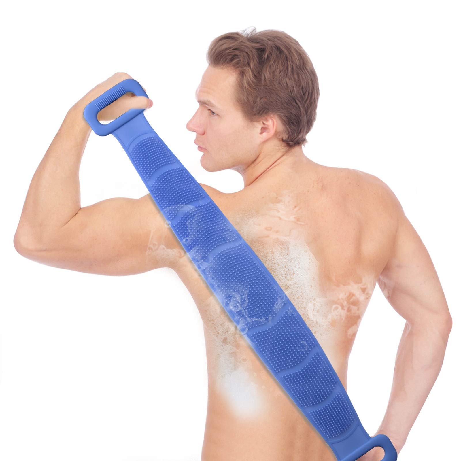SOLINFANCIA Extra Long Silicone Back Scrubber - 31.5