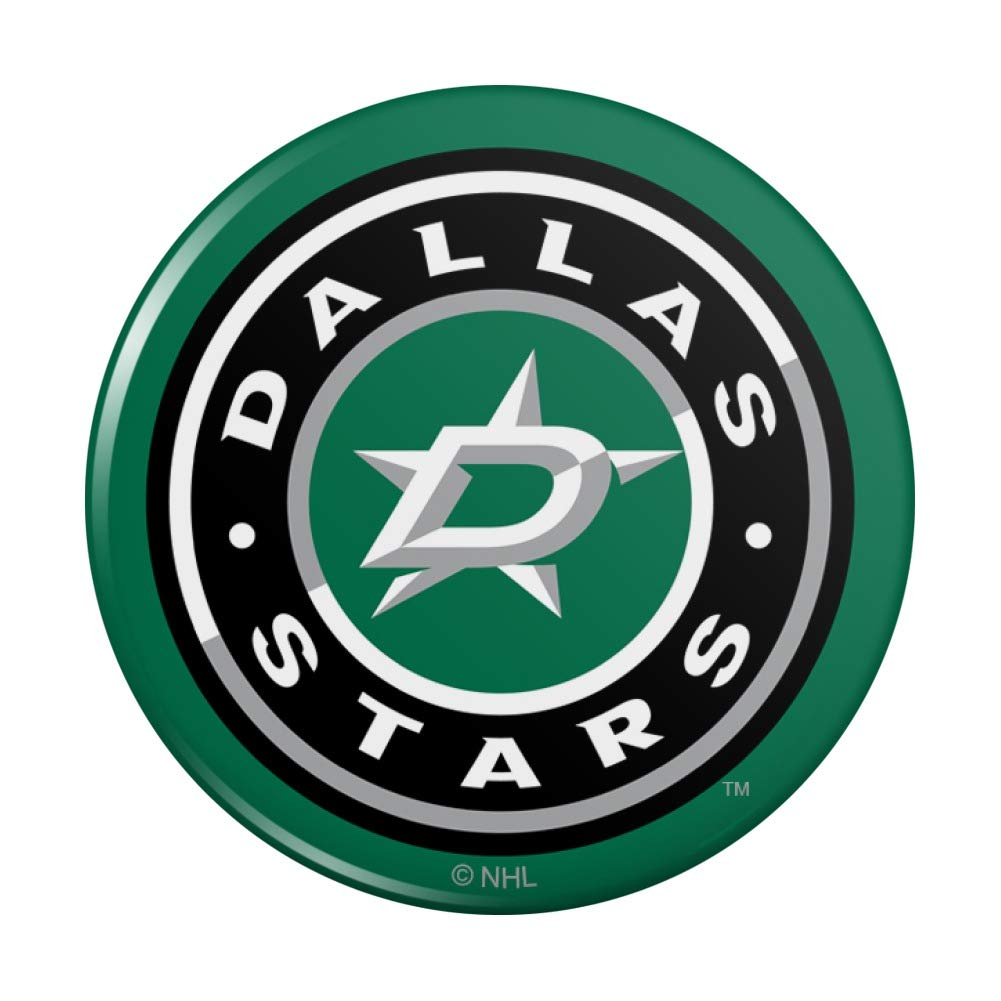 Dallas Stars NHL Logo Refrigerator Magnet - Strong Kitchen & Locker Fridge Decor for Hockey Fans, Perfect for Game Day Parties & Office Decorations