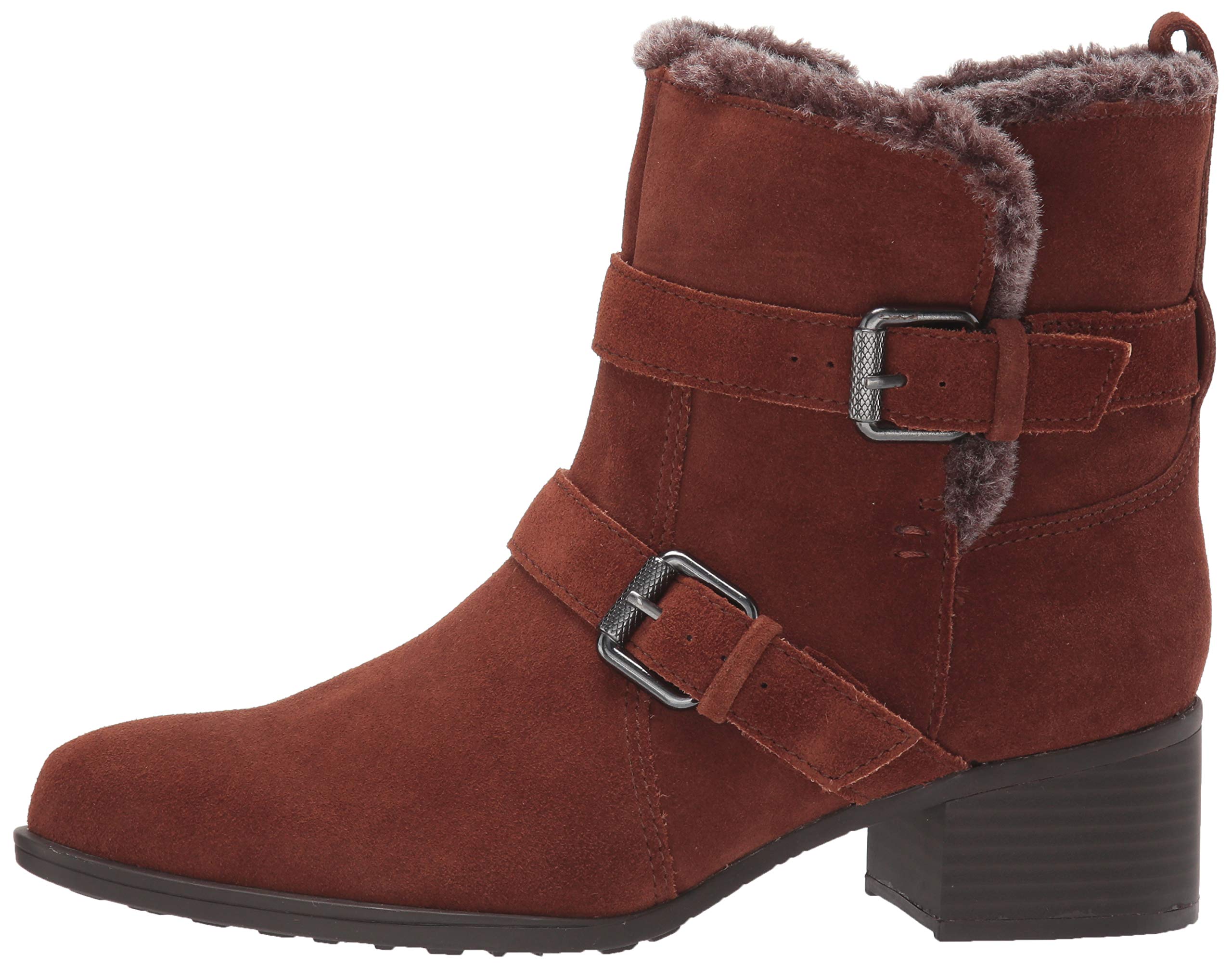 Naturalizer Women's Deanne Bootie - Comfortable Ankle Boots for Women, Chunky Heel & Cushioned Insole | Perfect for Office, Casual Outfits & Fall Fashion