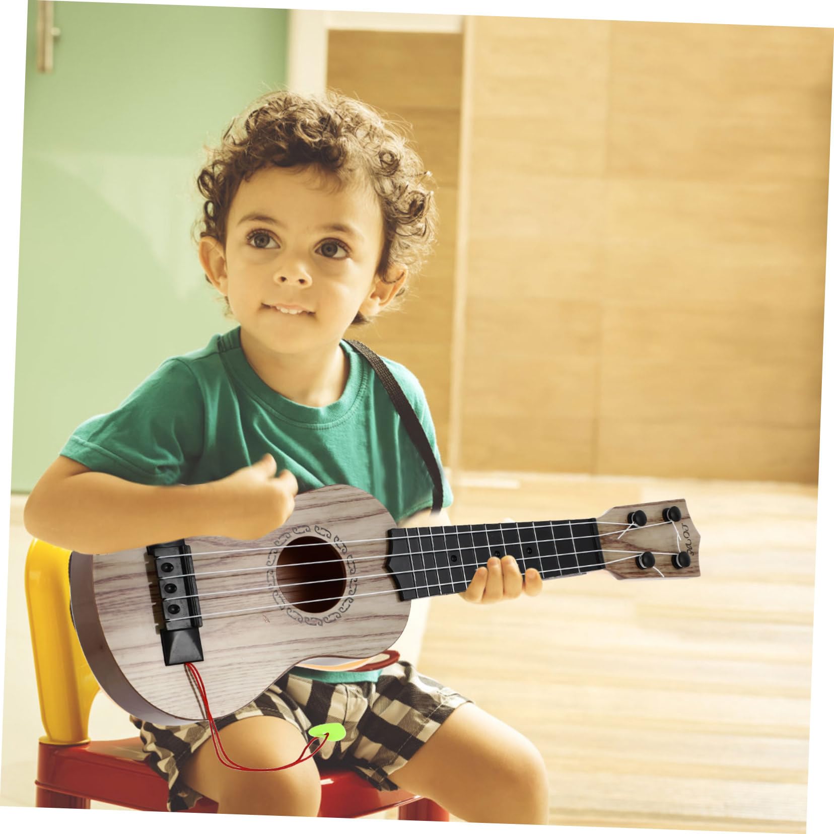 Kids Toy Guitar Mini Ukulele - Educational Musical Instrument for Children