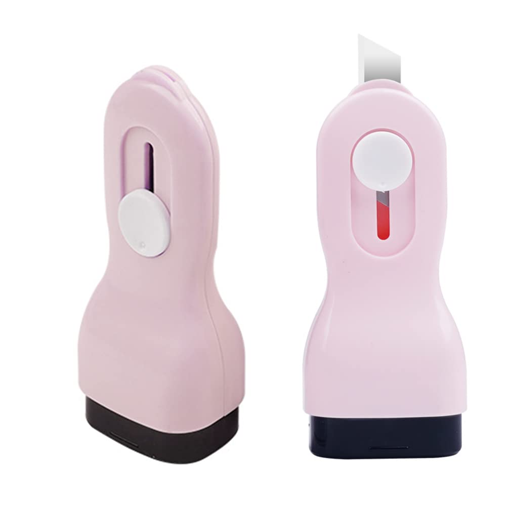 2-in-1 Identity Protection Roller Stamp Kit - Privacy Confidential & Address Blocker for Secure Document Shredding (Pink) | Prevent Identity Theft for Mail, Bills & Personal Documents
