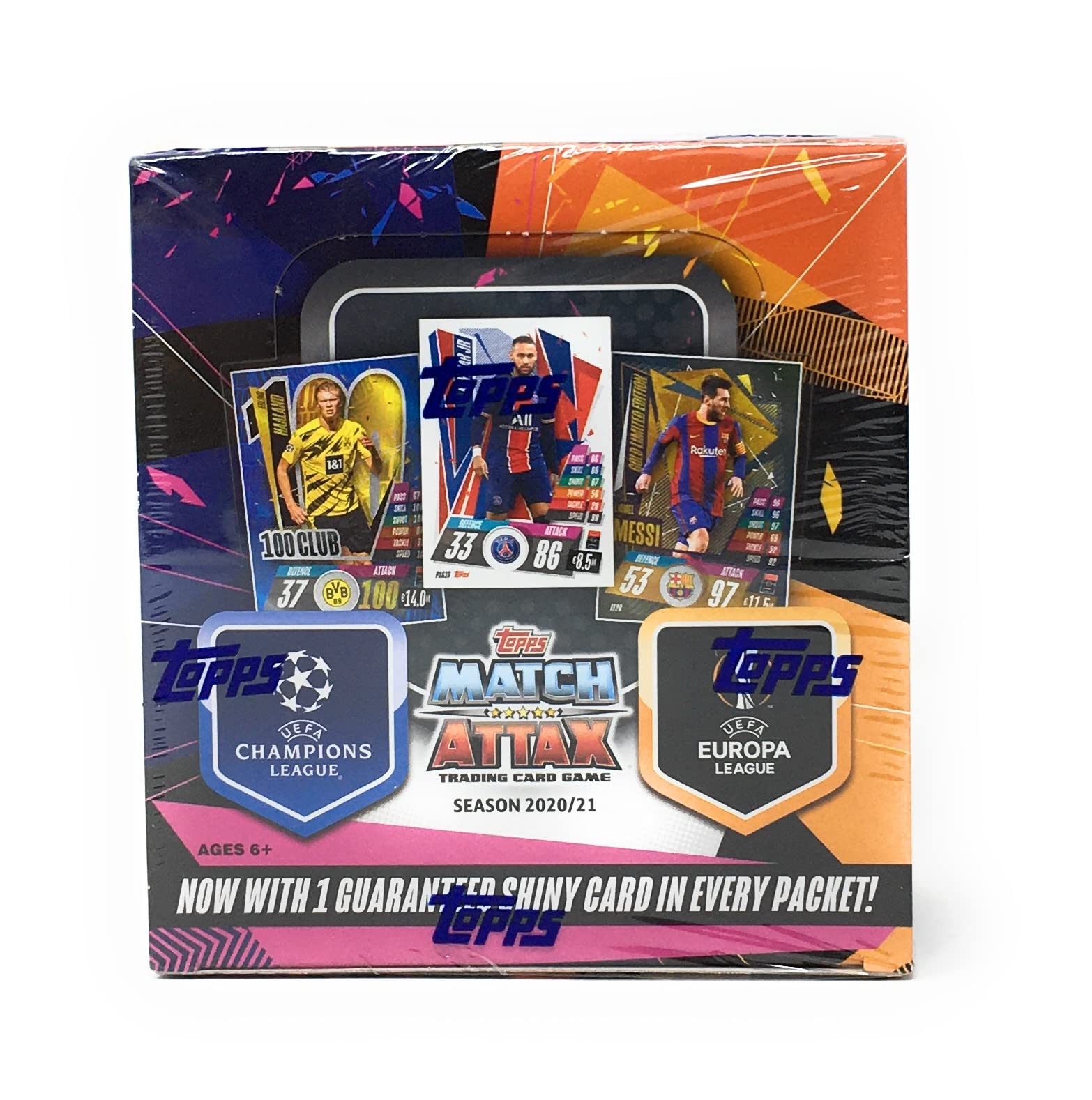 2020-21 UEFA Topps Match Attax Champions League Trading Cards - 30pk Retail Box (180 Cards Total) - Perfect for Soccer Fans & Collectors