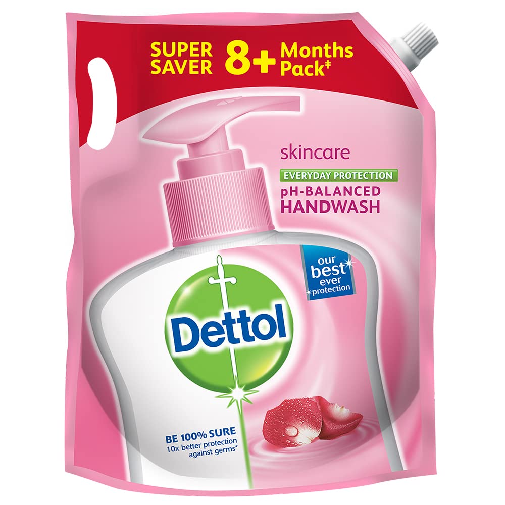 Dettol Liquid Handwash Refill 1500ml | Antibacterial Hand Soap Refill Pack | Dettol Disinfectant Wipes 40 Count | Skin & Surface Cleaning | For Home, Office & Travel Hygiene Protection