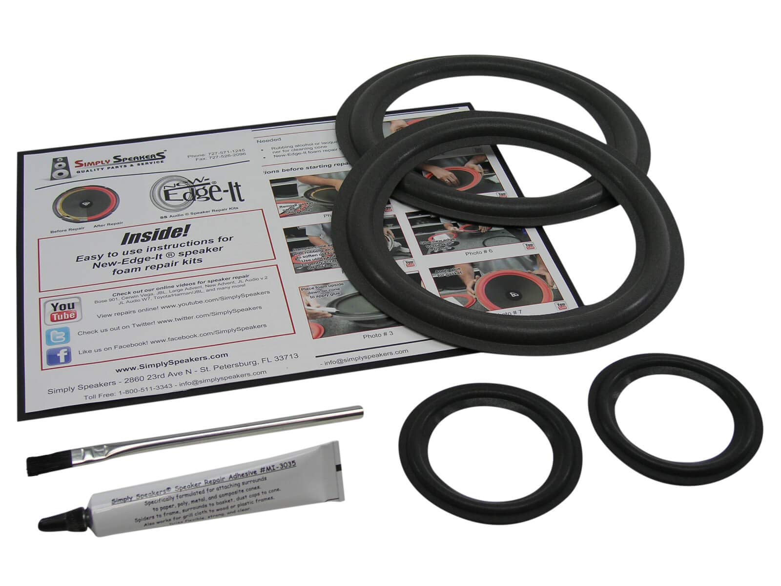 Infinity RS-4000 & RS-4000A Speaker Repair Kit FSK-INF4000C | Complete System Replacement Parts for Home Theater & Audio Enthusiasts