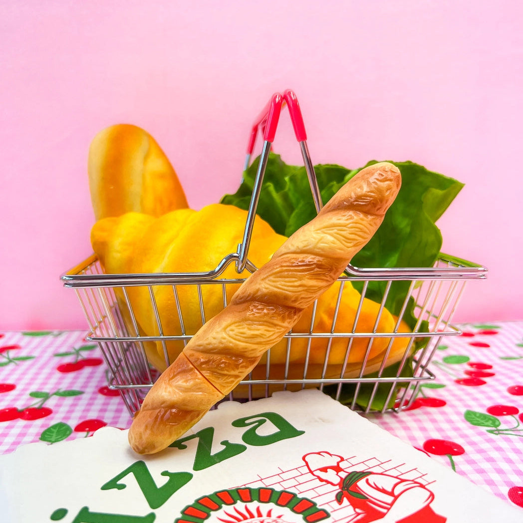 Baguette Bread Pen - Realistic French Bread Shaped Ballpoint Pen - Perfect for Baking Enthusiasts, Office Pranks & Unique Gifts