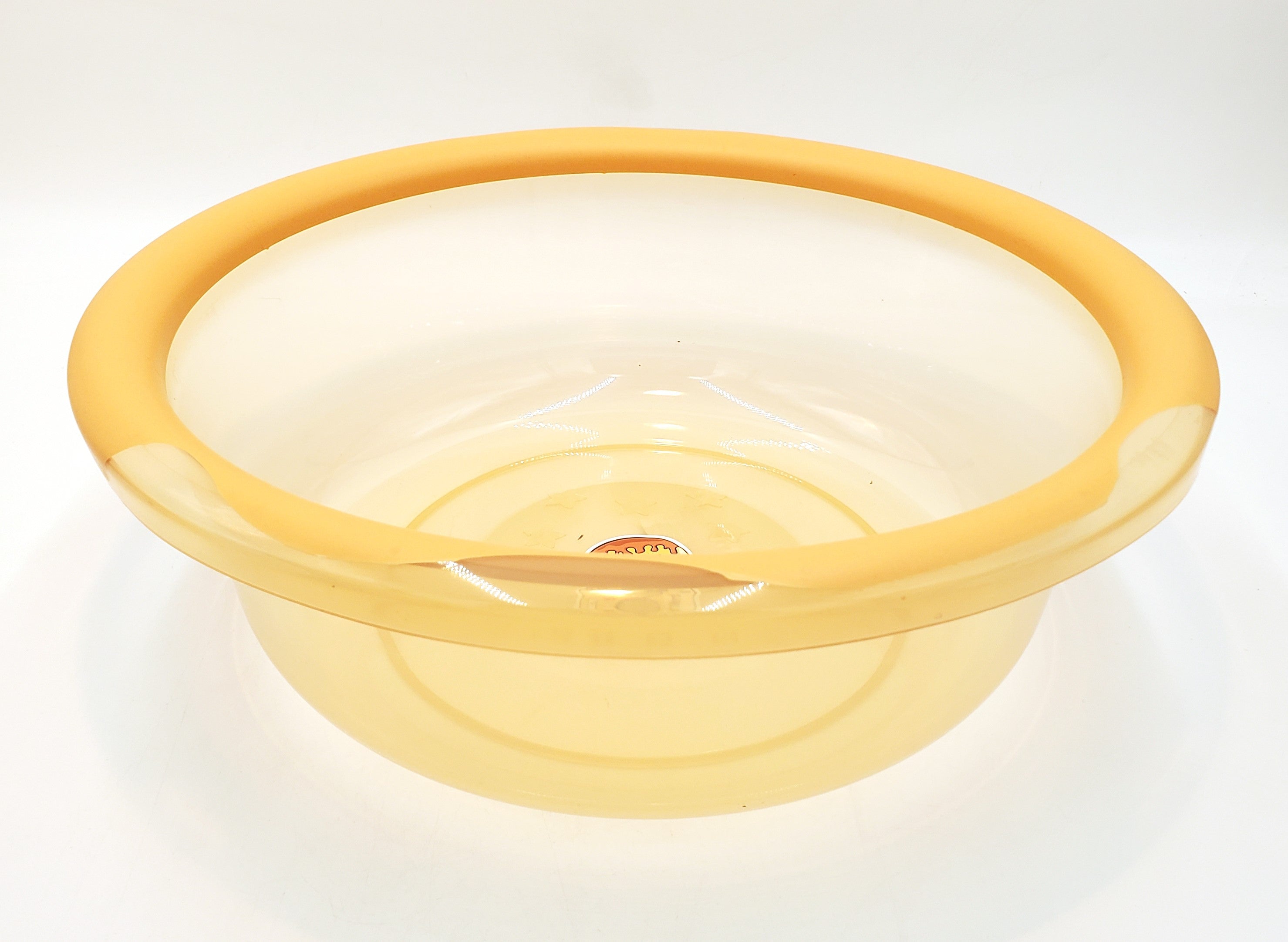 16x7 Inch Clear Plastic Basin - Durable & Lightweight for Kitchen, Bathroom, and Outdoor Use - Perfect for Washing, Organizing, and Gardening