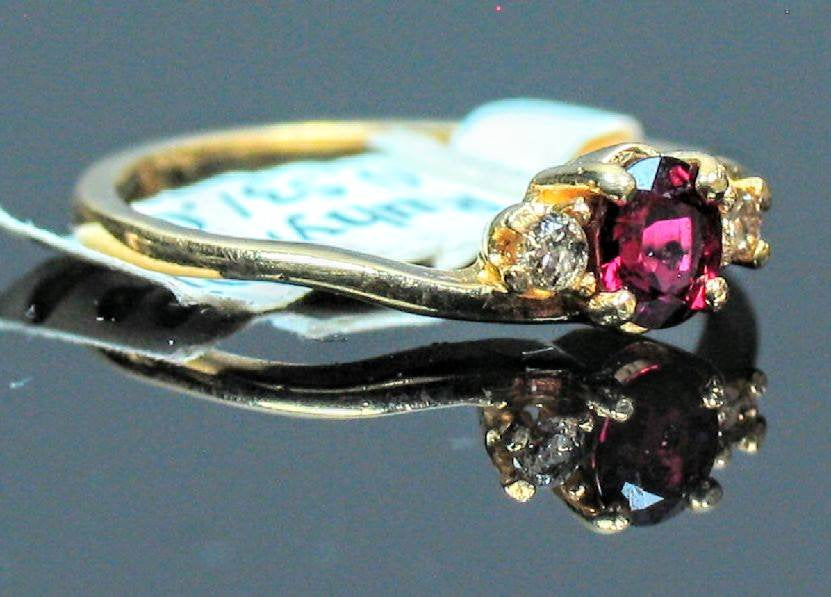 14K Solid Gold Natural Blood Red Ruby & Diamond Accented Ring - 6x4mm or 8x6mm Oval Cut, VS Clarity, Fine Jewelry for Women - Perfect for Engagement, Anniversary & Special Occasion Gifts