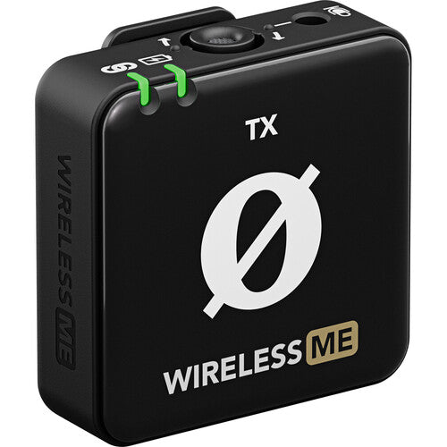RODE Wireless ME Compact Digital Wireless Microphone System (2.4 GHz, Black) - Perfect for Vlogging, YouTube Videos, Interviews & Live Streaming