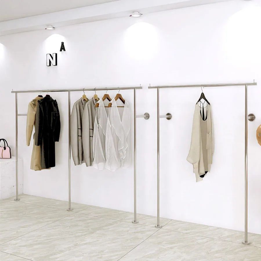 Freestanding Clothes Rack with Hanging Storage - Space-Saving Wardrobe Organizer for Bedroom, Closet & Laundry Room