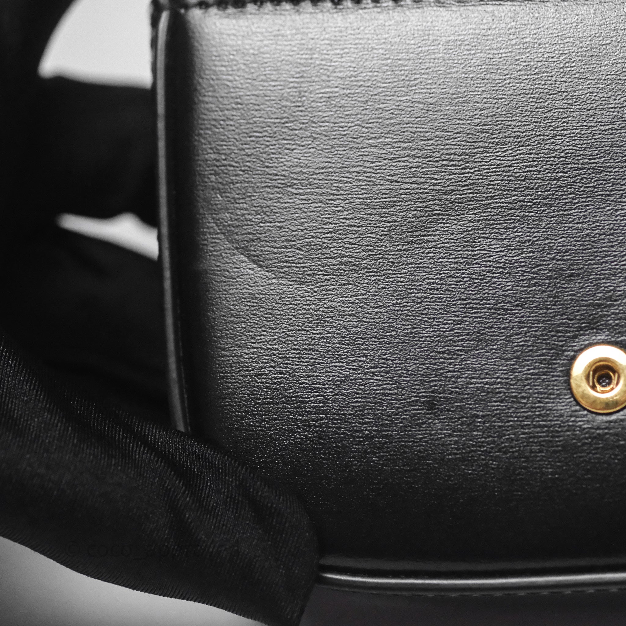 Celine Mini Claude Triomphe Bag in Black Shiny Calfskin Leather - Luxury Crossbody Purse for Women, Perfect for Date Night & Evening Events
