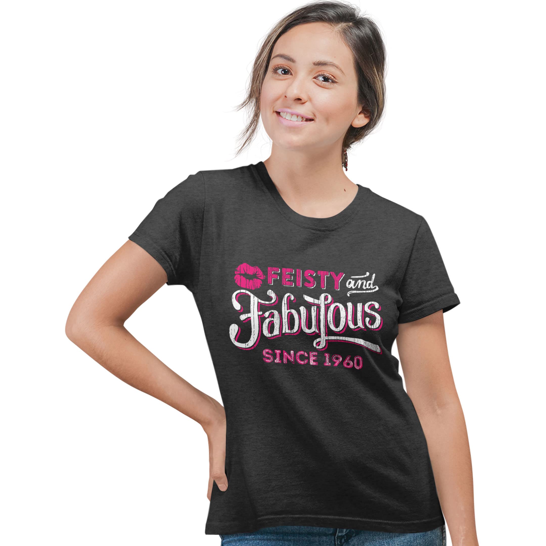 62nd Birthday Shirts for Women - Vintage 1960 Themed 60 Year Old Birthday T-Shirts - Perfect for Birthday Parties, Gifts & Celebrations