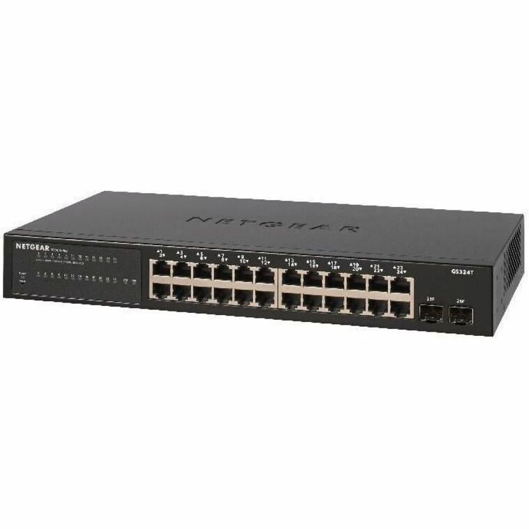24 Port Gigabit Smart Switch with VLAN Support - High Speed Network Switch for Home & Office - Perfect for Gaming, Streaming & Business Networks
