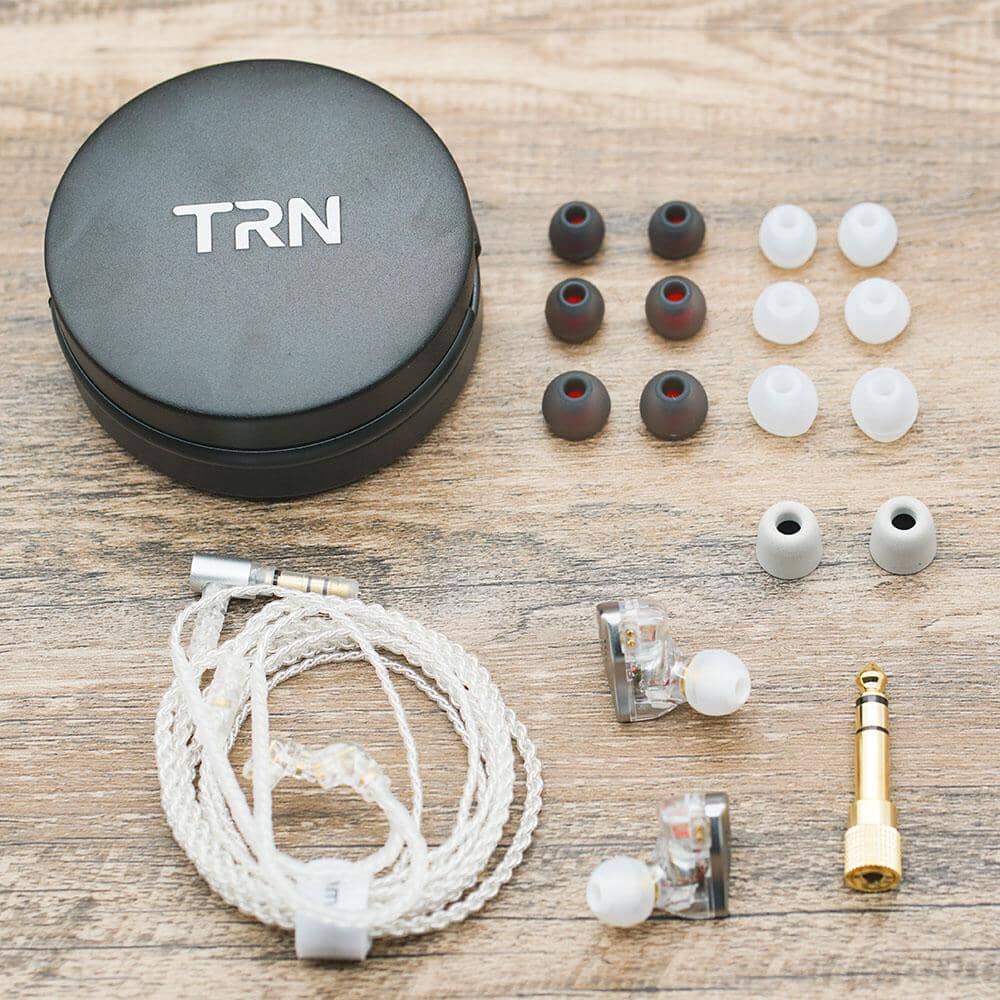 TRN TA2 2BA+1DD Hybrid In-Ear Monitors - High Resolution Audiophile Earphones for Music, Gaming & Studio Monitoring