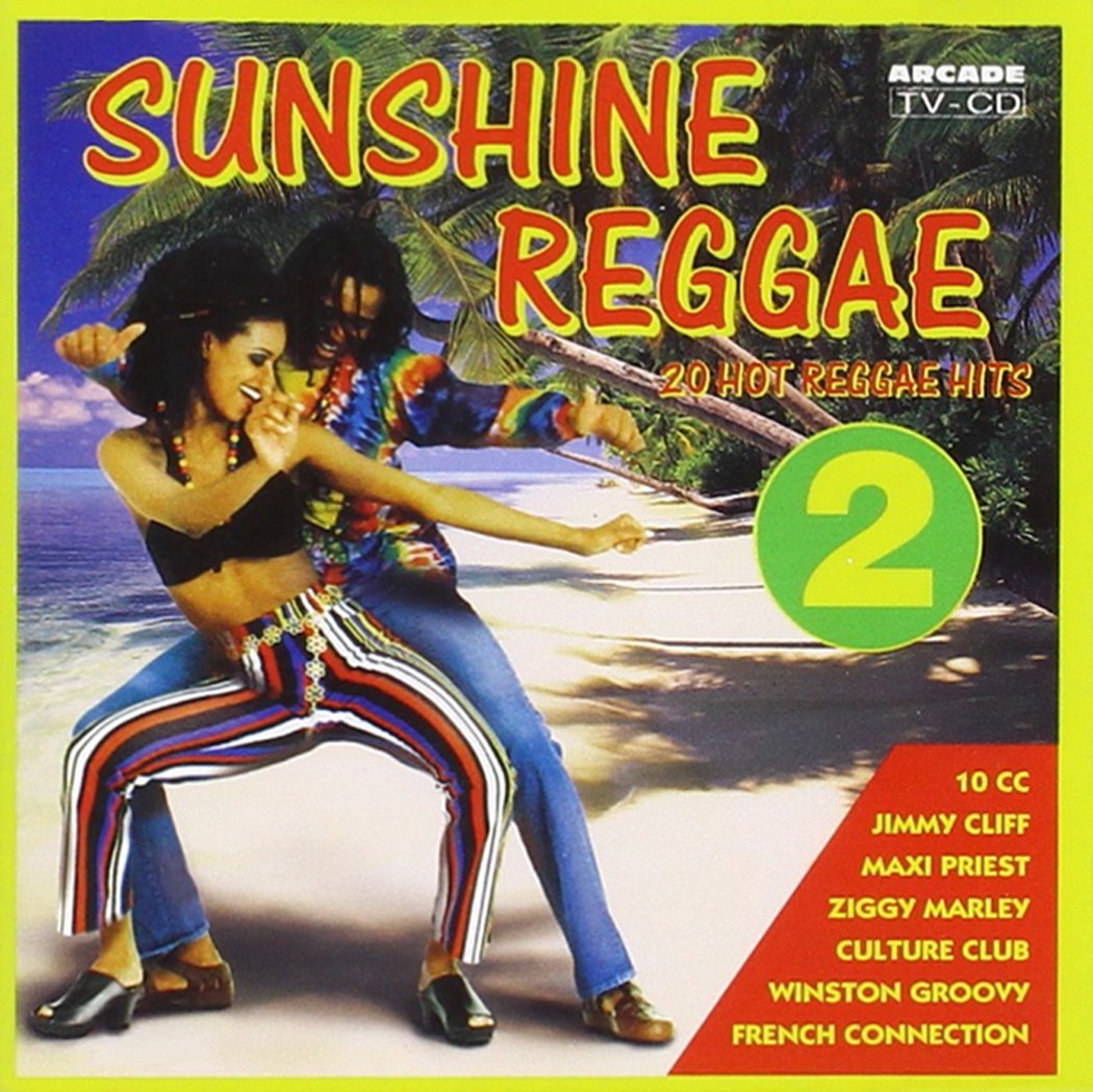 Sunshine Reggae 2 - Best Hot Reggae Hits Music Album - Various Artists - Arcade Records 8800010 - Perfect for Beach Parties, Summer Vibes & Relaxation