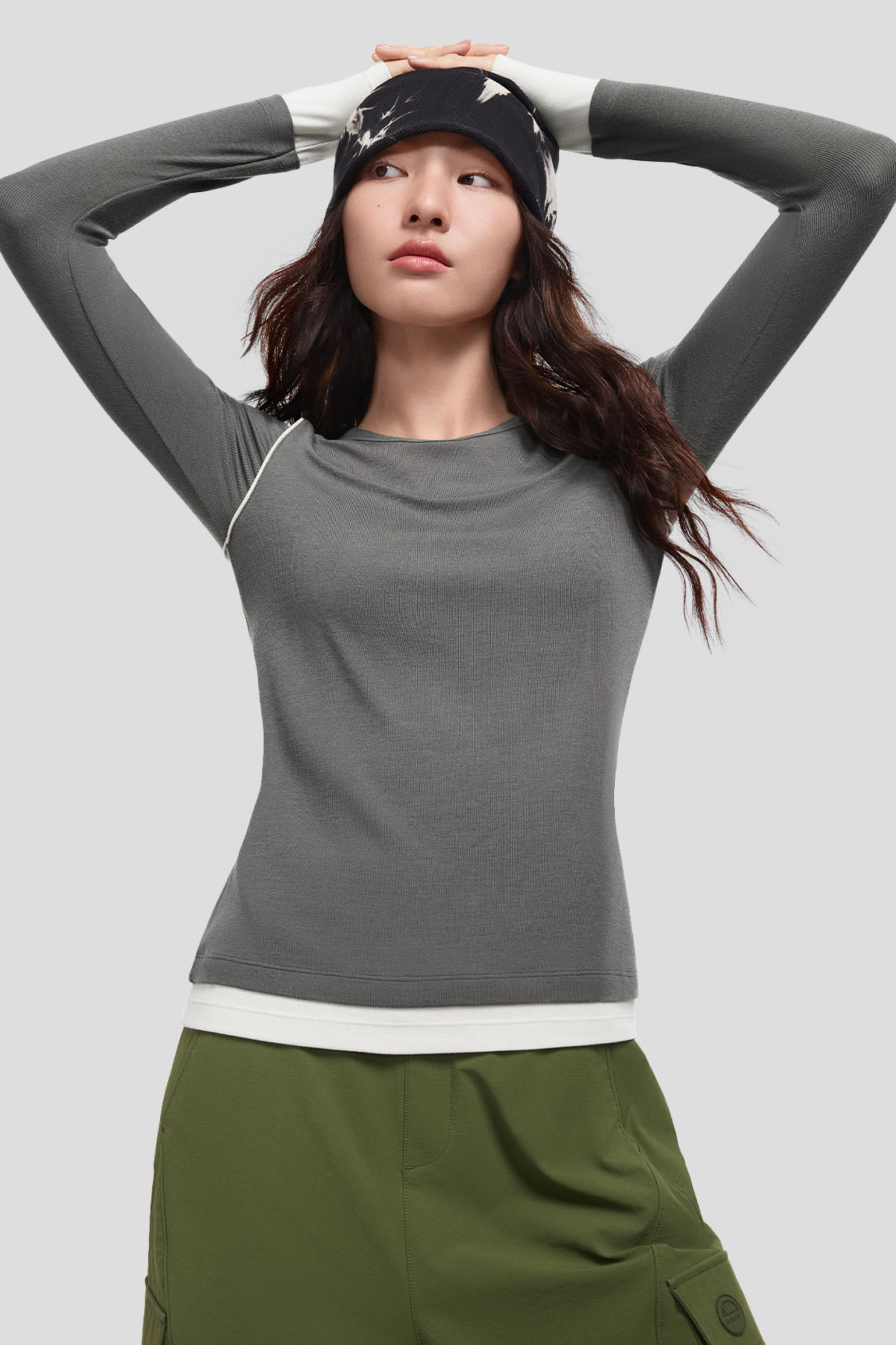 FitBase Women's Sculpting Base Layer - Slimming Thermal Underwear for Workouts & Cold Weather - Perfect for Yoga, Running & Winter Layering