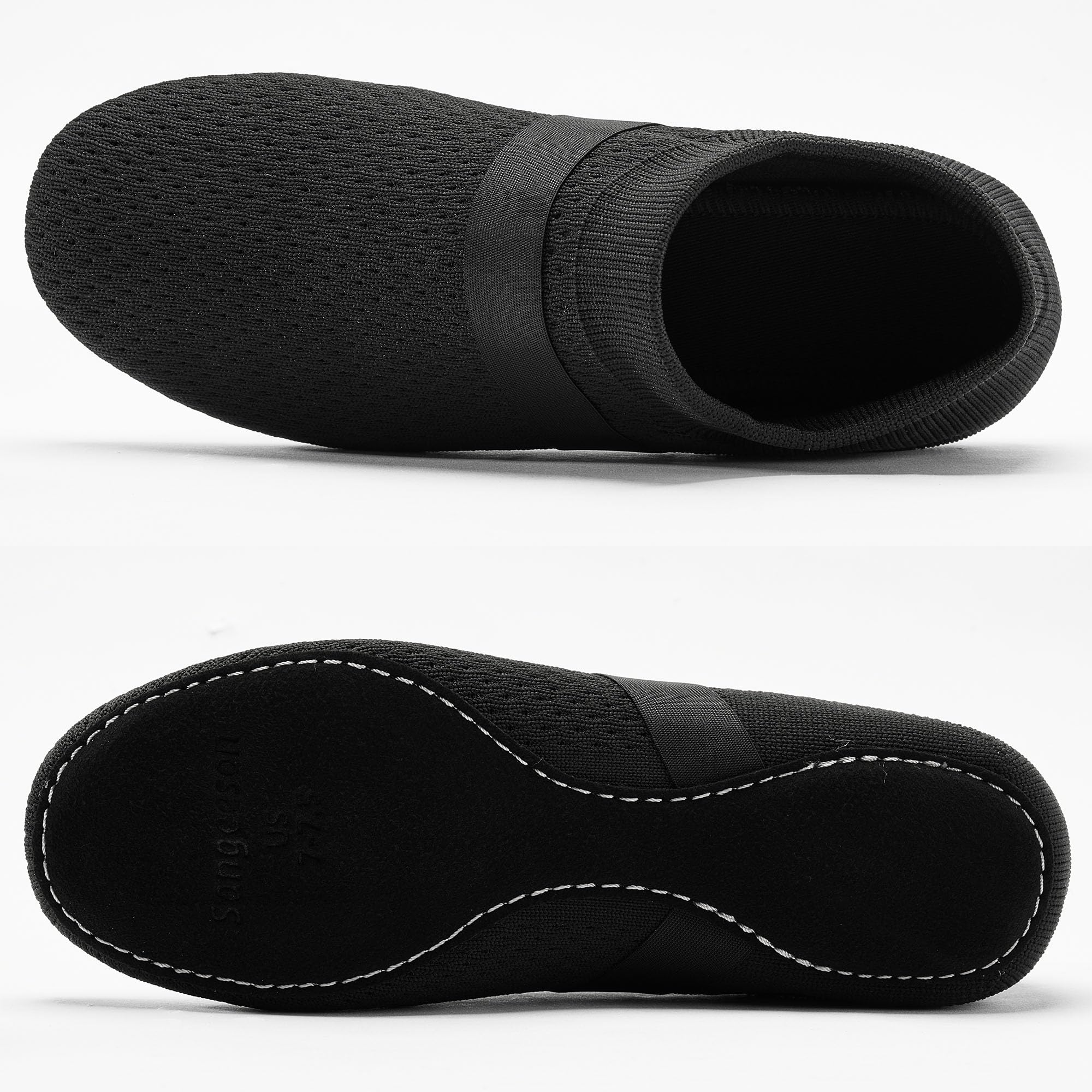 SANGEESON Slip-on Jazz Shoes for Women & Men - Lightweight, Breathable Dance Shoes for Ballet, Jazz, and Modern Dance - Perfect for Dance Classes, Performances, and Practice