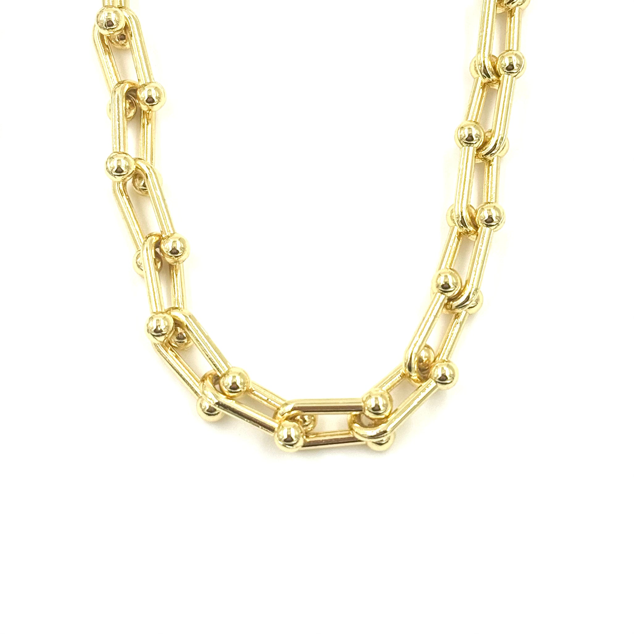 Ashley Gold Stainless Steel Bike Chain Necklace for Women - Trendy Unisex Punk Gothic Jewelry Gift for Bikers & Fashion Lovers - Perfect for Casual Wear, Parties & Everyday Accessories