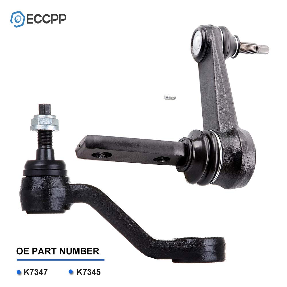 ECCPP Idler Arm and Pitman Arm Replacement for 2000-2002 Dodge Ram 1500/2500/3500 - Heavy Duty Steering Components for Off-Roading & Towing
