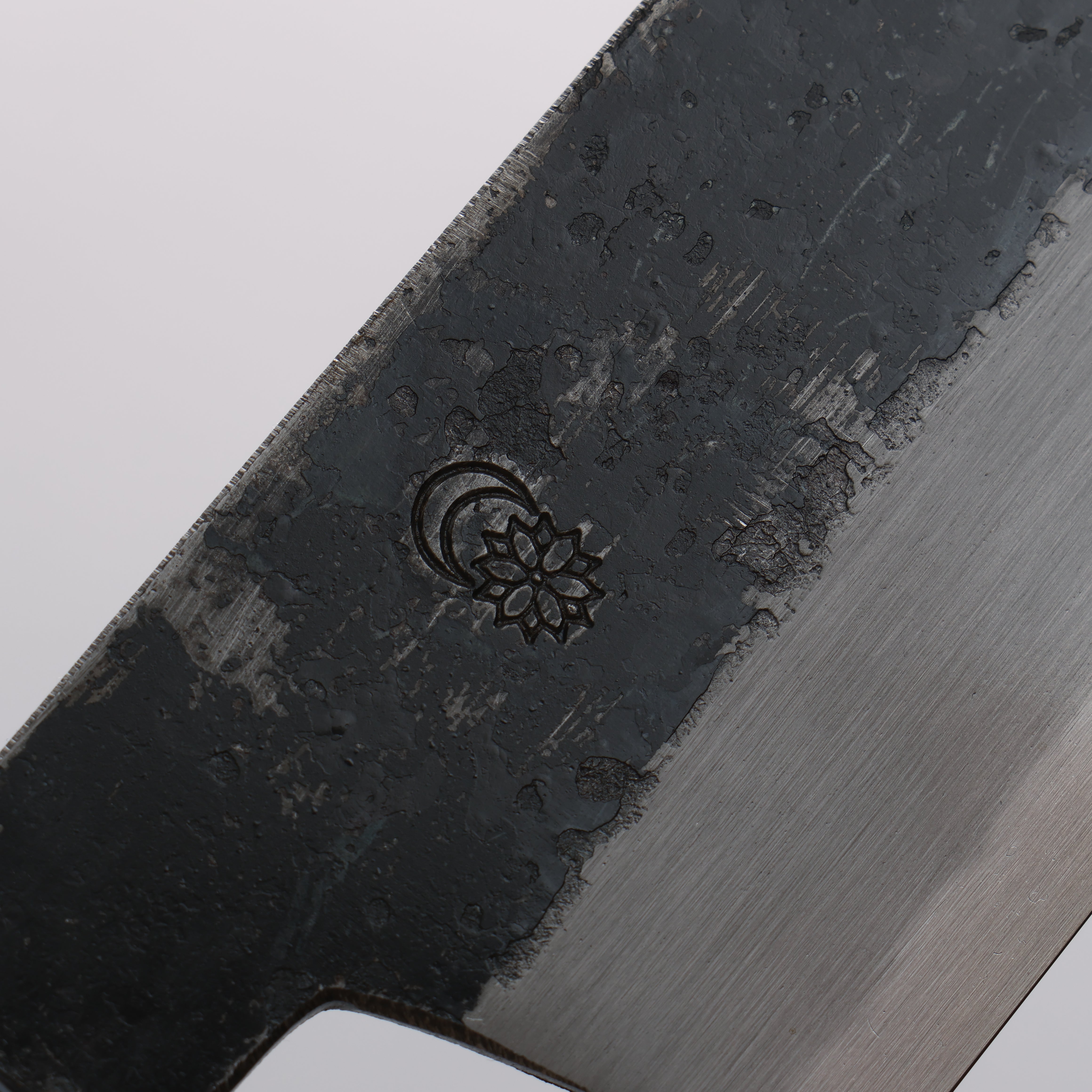 Premium Kikuzuki White Steel No.2 Kiritsuke Gyuto Knife 270mm - Black Finish, Magnolia Wood Handle - Perfect for Sushi Chefs & Japanese Cuisine Enthusiasts
