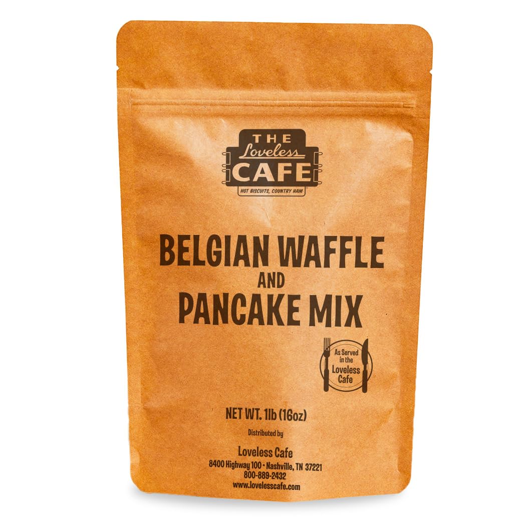 Premium Belgian Waffle & Pancake Mix - Authentic Recipe for Fluffy Homemade Breakfast - Perfect for Family Brunches, Weekend Treats & Holiday Gatherings
