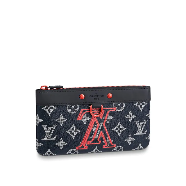 Authentic LV Discovery Pochette Monogram Upside Down Canvas Crossbody Bag - Perfect for Travel, Shopping & Everyday Use