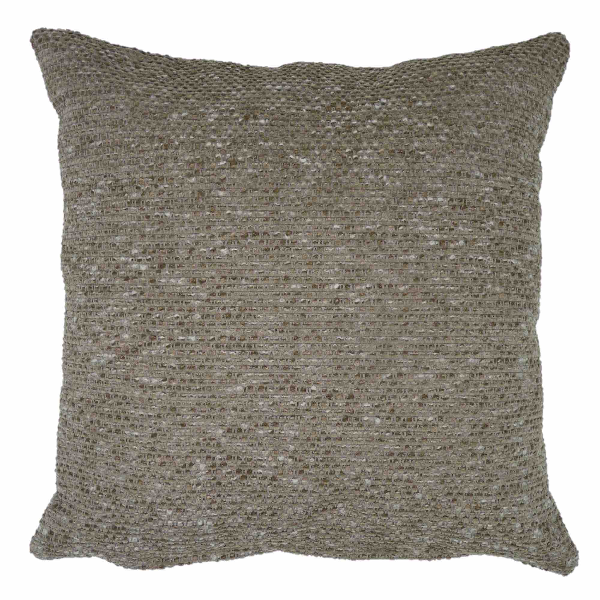Elgin Woven Cushion Cover - Soft Decorative Pillow Case for Sofa, Bed & Chair - Pigeon Gray Home Decor Accent for Living Room & Bedroom