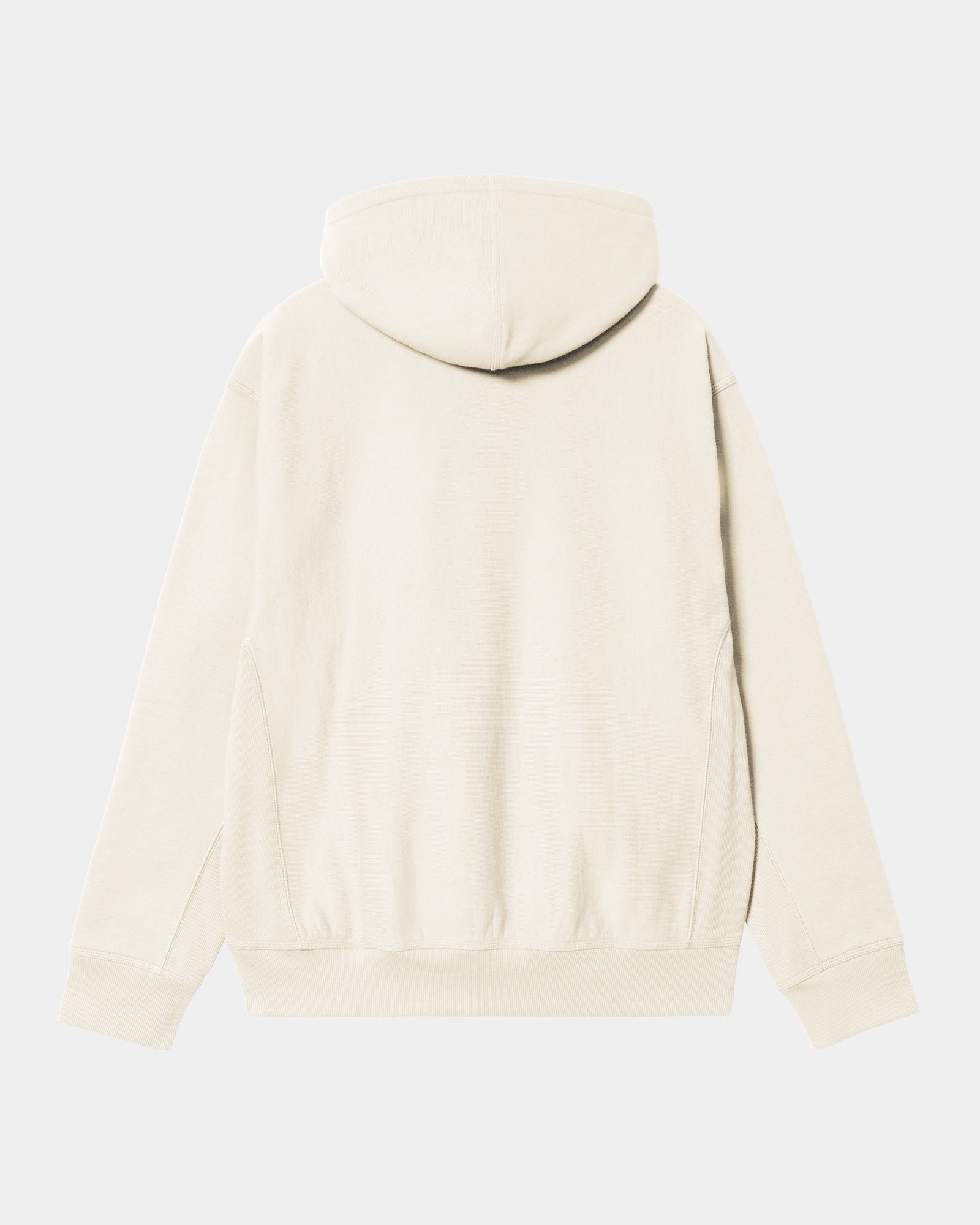 Hooded American Script Jacket in Natural Color - Stylish & Comfortable Outerwear for Men & Women | Perfect for Casual Outings, Streetwear Fashion & Cool Weather