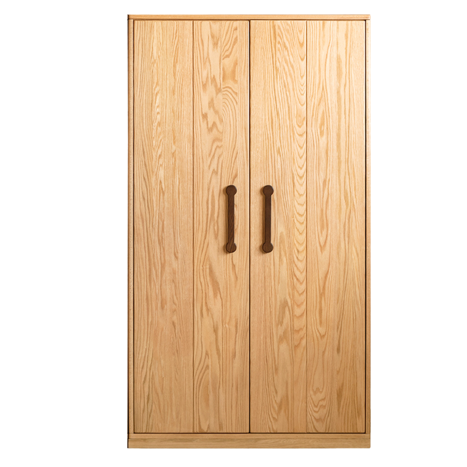 Premium Oak Solid Wood Kids Wardrobe - Multi-Functional Storage Organizer for Clothes, Toys & Books - Perfect for Bedroom, Nursery & Playroom Organization