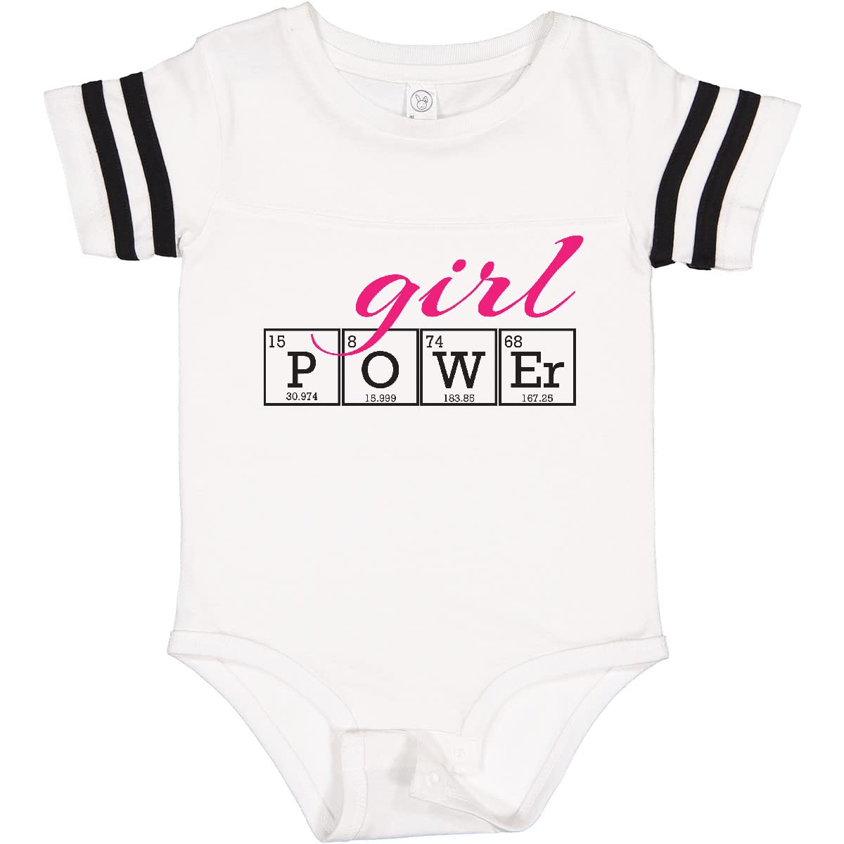 Inktastic Girl Power Baby Bodysuit - Cute & Comfortable Infant Onesie for Girls - Perfect for Playdates, Photo Shoots & Everyday Wear