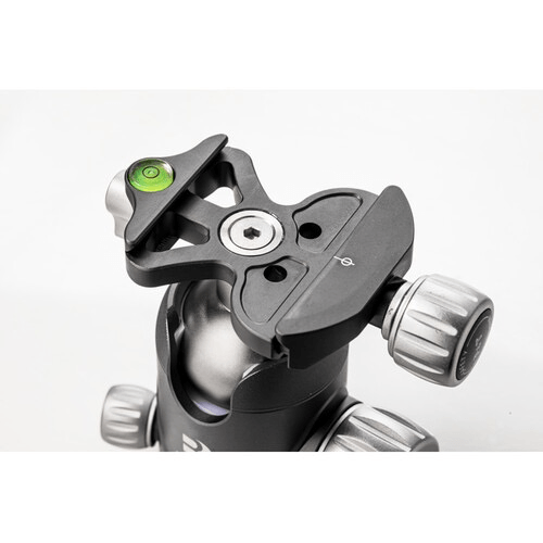 Benro VX25 Two Series Arca Swiss Style Aluminum Ballhead with PU60N Camera Plate - Professional Tripod Head for DSLR & Mirrorless Cameras - Perfect for Landscape, Portrait & Wildlife Photography