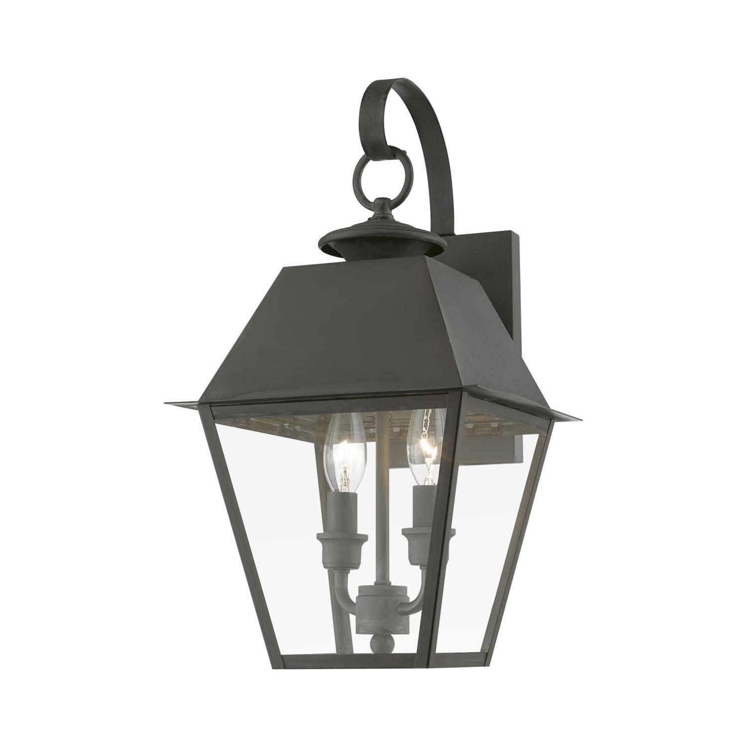 Livex Lighting Wentworth - 2-Light Outdoor Wall Lantern, Classic Style, 16.5