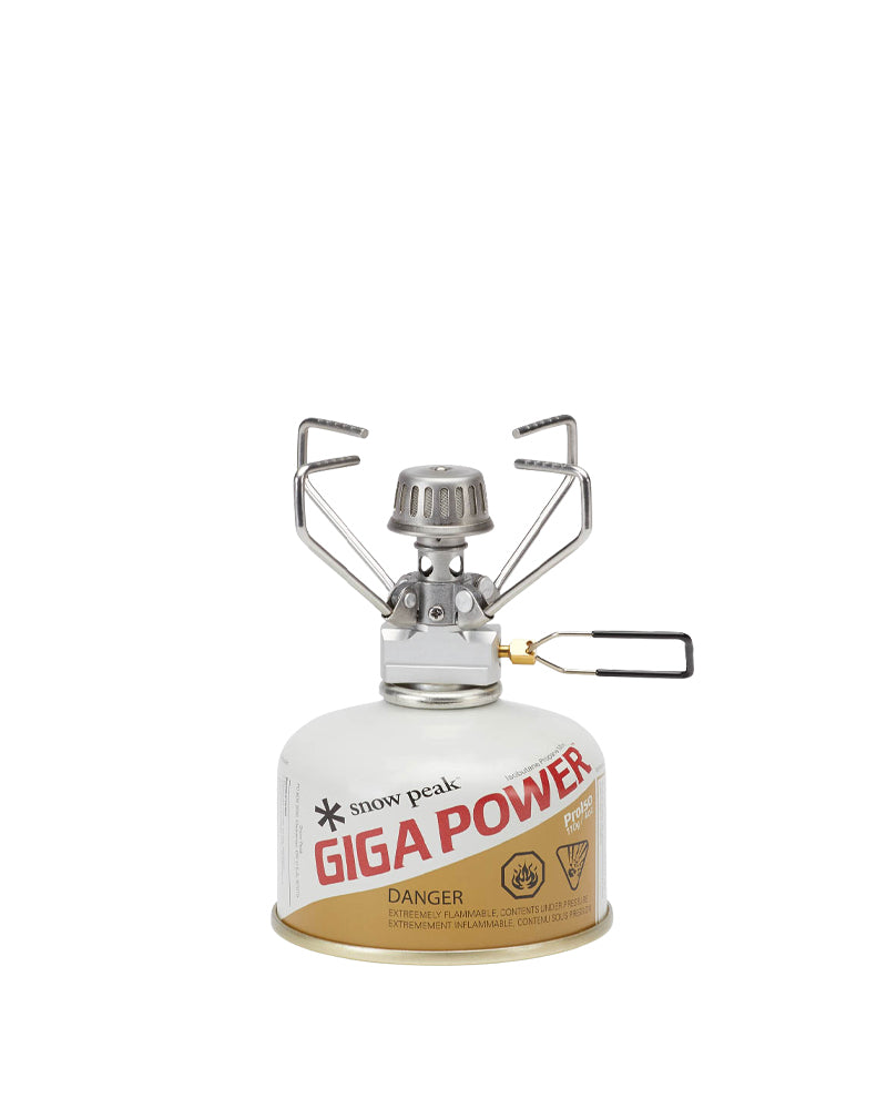 GigaPower Camping Stove - Portable Gas Stove for Outdoor Cooking, Hiking, Backpacking & Picnics - Manual Ignition, Compact & Lightweight Design - Perfect for Camping, RV Trips & Emergency Preparedness