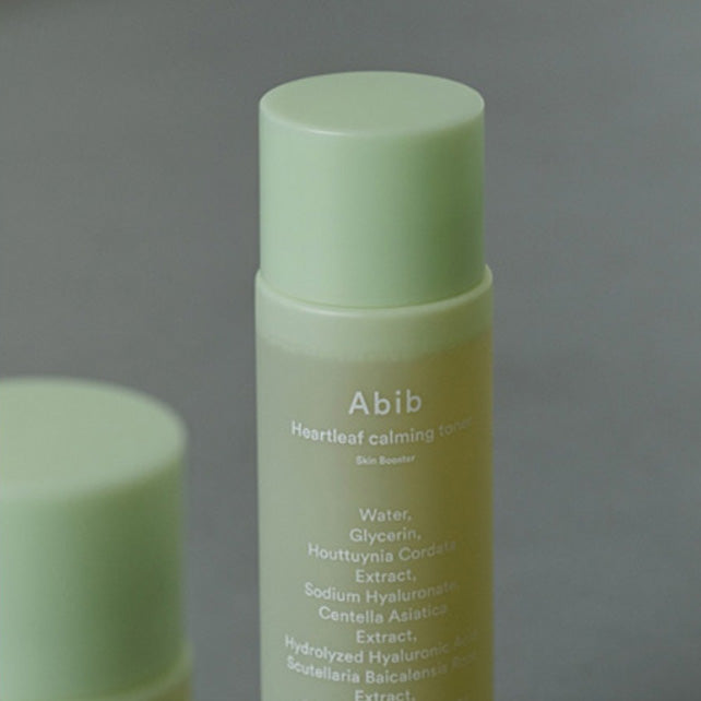 Abib Heartleaf Calming Toner Miniature 30ml - Soothing Skin Booster for Sensitive & Acne-Prone Skin | Perfect for Travel & Daily Hydration