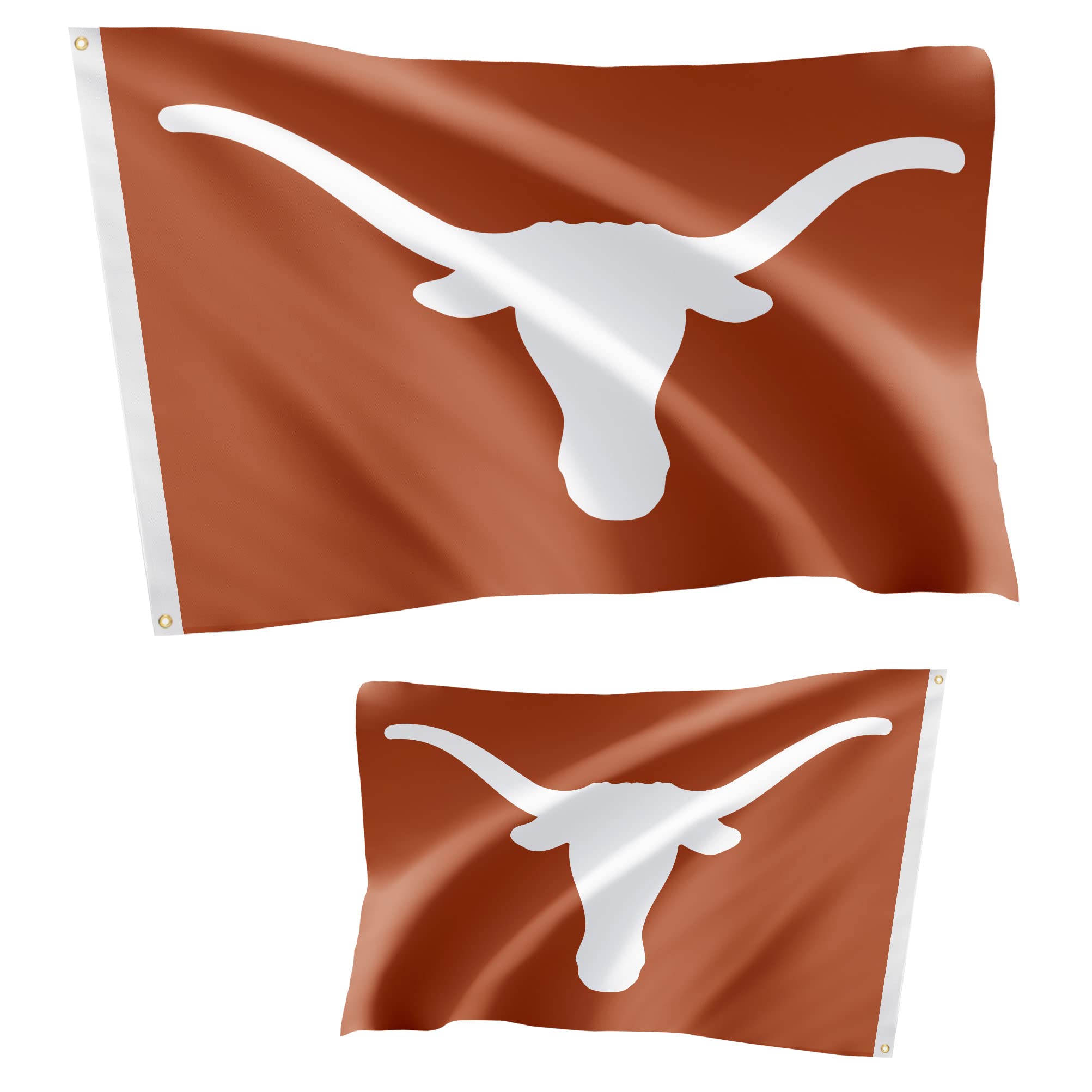 Texas Longhorns UT Austin Flag 3x5ft Double-Sided - Indoor/Outdoor Decor