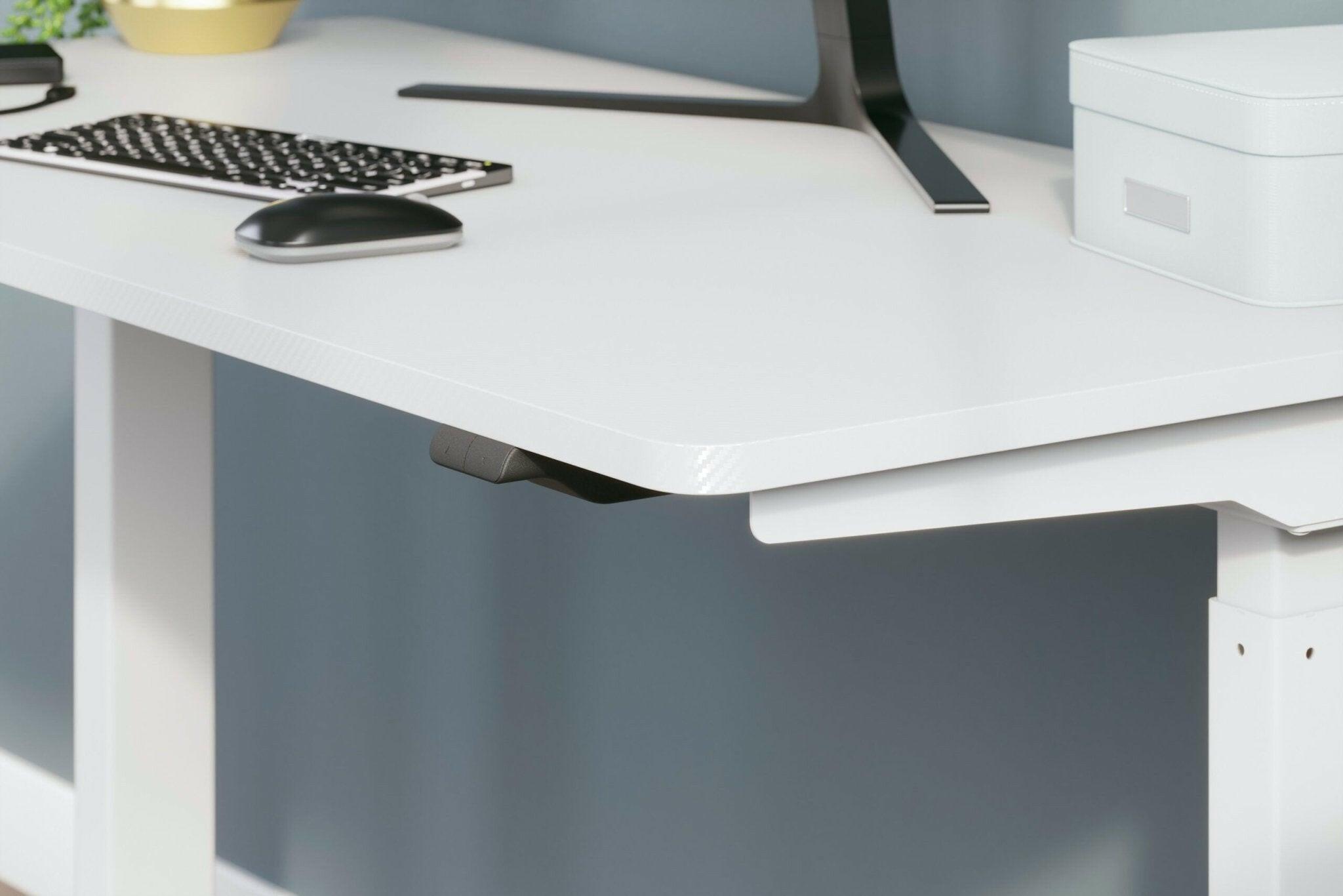 Lynxtyn H400 219 Ergonomic Office Desk - Adjustable Height Computer Desk for Home & Workspace - Perfect for Remote Work, Gaming & Study