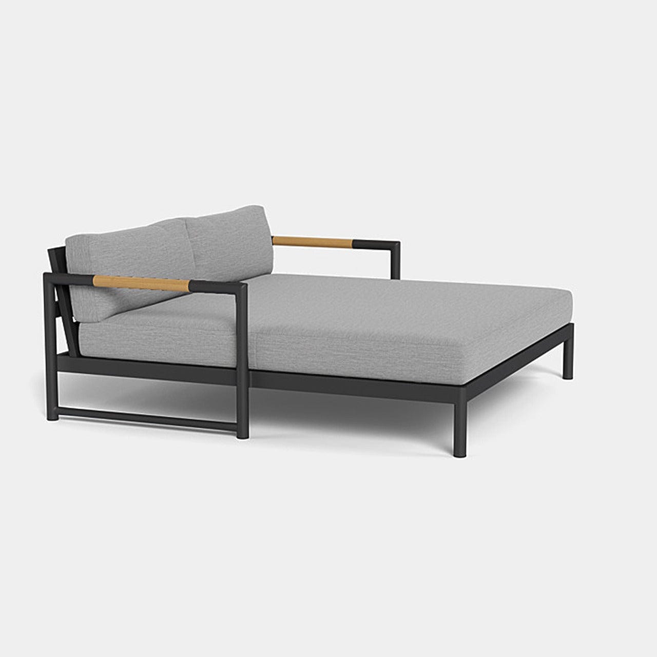 Breeze XL Daybed - Modern Outdoor Patio Lounger with Cushion, Waterproof & UV Resistant - Perfect for Poolside, Garden, or Backyard Relaxation