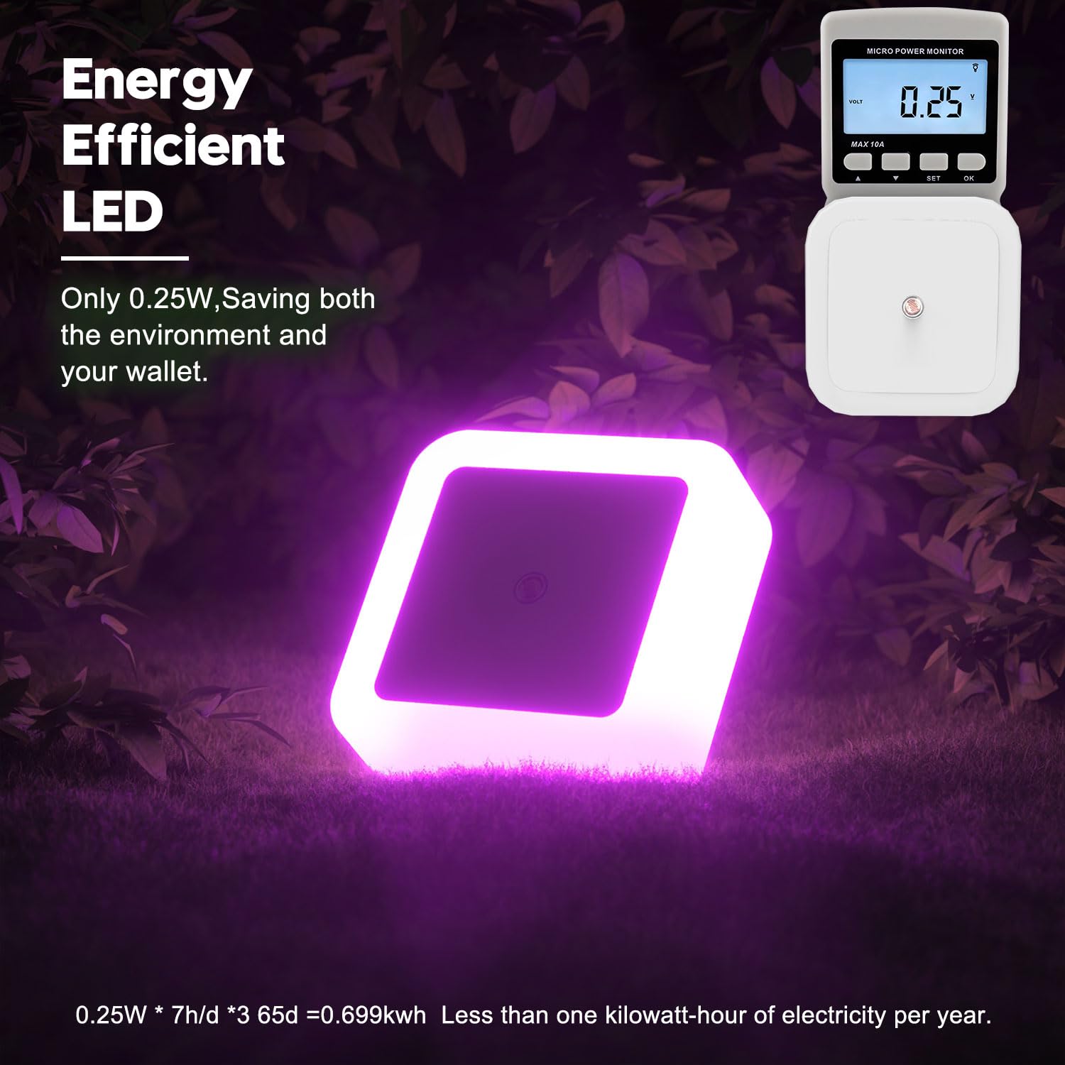 Sujeet LED Night Light Plug into Wall - 4 Pack Pink Dusk to Dawn Night Lamp for Bedroom, Bathroom, Hallway - Soft Glow for Kids Rooms, Nursery & Safe Night Navigation