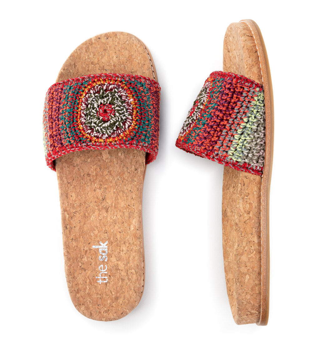 Mendocino Women's Slide Sandals - Comfortable & Stylish Summer Beach Flip Flops for Outdoor, Pool, and Casual Wear