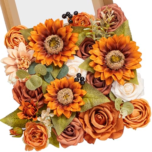 B Orange Sunflower