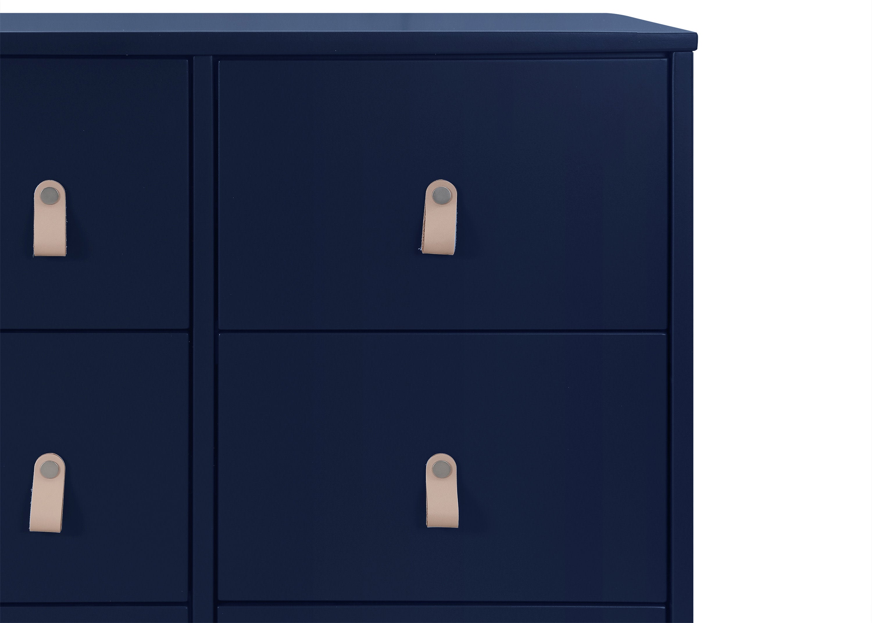 BabyGap Legacy 6-Drawer Dresser with Leather Pulls & Interlocking Drawers - Nursery Storage Solution for Baby Clothes, Blankets & Essentials